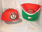 OHIO STATE BUCKEYES RED N GREY MONSTER LOGO SNAPBACK HAT GREEN 