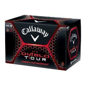Callaway HX Diablo Tour Custom Logo & Personalized Golf Balls (12 Ball 