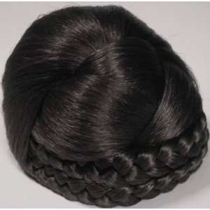 BLISS Dome Wiglet Chignon Bun Hairpiece Wig #2 DARKEST BROWN by MONA 