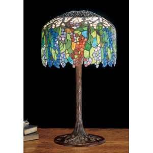  32H Tiffany Grapevine Table Lamp