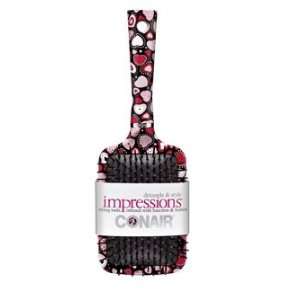  Conair Impressions Hearts Paddle Hair Brush (3.5), in 