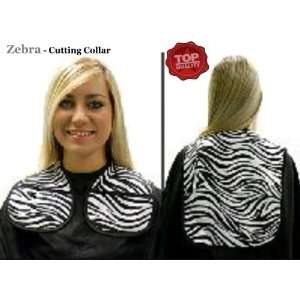 Hairdressing Cutting Collar  Made Of Top Quality Leatherette   ZEBRA
