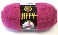 Lion Brand JIFFY knitting yarn SHOCKING PINK  