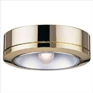   9858 02 Ambiance LX Task Disk Light, Polished Brass