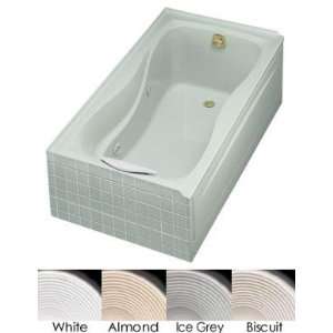  Kohler Biscuit Hourglass Bath Whirlpool with Flange