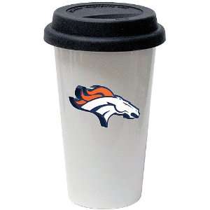  Hunter Denver Broncos 10Oz Porcelain Coffee Mug With Lid 