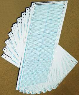 Blank Punchcard Singer Silver Reed Knitting Machine  