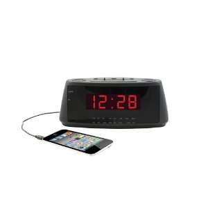  Hip Street HS CR831 AM/FM Alarm Clock Radio (Black 