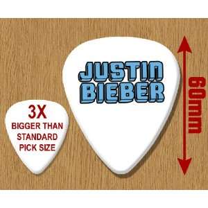 Justin Bieber BIG Guitar Pick