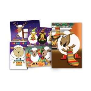   Lantern Moon Greeting Cards Set Of 5 Christmas Arts, Crafts & Sewing
