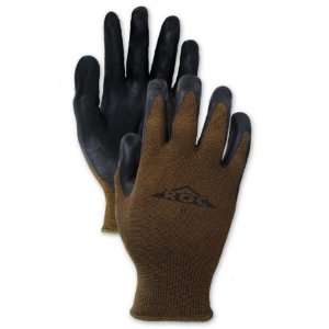 Magid ROC GP160 Bamboo Glove, Black Foam Nitrile Palm Coating, Knit 