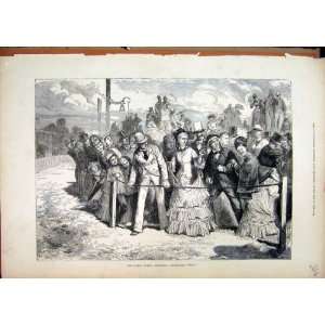   Paris Spring Meeting 1876 Mondaine Win People Watching
