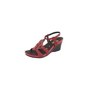 Rieker   D5053 Vincenza 53 (Red Leather)   Footwear  