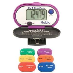  (Price/SET)Robic M307 Step and Stride Counter Sports 