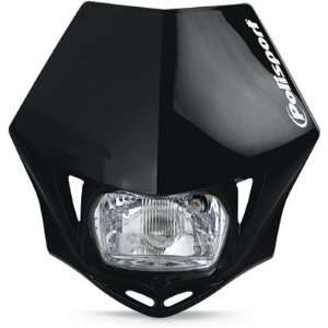  Polisport Universal Headlights Black