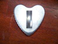 Vintage metal tin cookie cutters card suits heart club spade diamond 