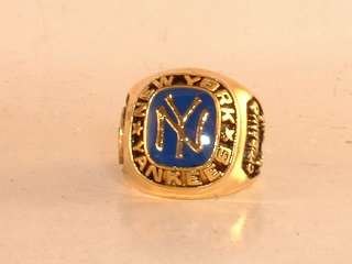 New York Yankees CITI BANK logo ring  