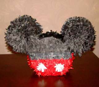 Mickey Mouse Birthday Party Pinata Pull String PINATA  
