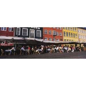  Tourists in a Road Side Restaurant, Nyhavn, Copenhagen 