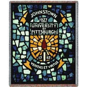  University of Pittsburgh Crest Jacquard Woven Throw   70 