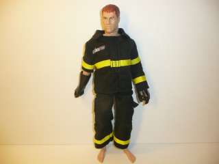 GiJOE Fire Rescue Doll / Action Figure   Fireman 1996  