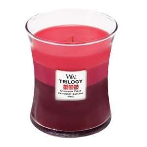  Woodwick Crackling Trilogy Candle Jingle All The Way 