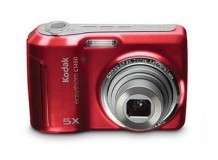 Kodak EASYSHARE C1450 14.0 MP Digital Camera   Red 5x wide angle zoom 