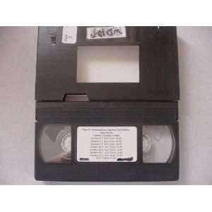 Vhs Video of Intermediate Algebra 2nd Edition Tape 8 Carson/Gillespie 