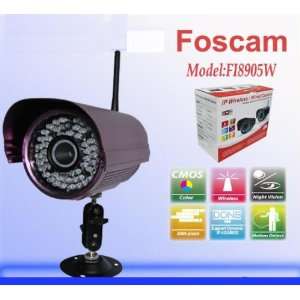Foscam FI8905W Outdoor Wireless/Wired IP/Network Camera with 30 Meter 