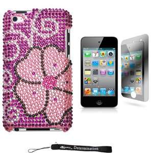 Rhinestone Carrying Cover Protective Case for Apple iPod Touch 4 ( 4th 