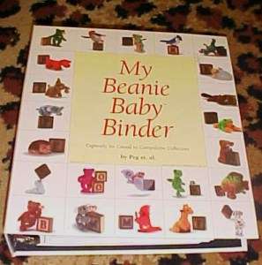 MY BEANIE BABY BINDER COLLECTORS BOOK  