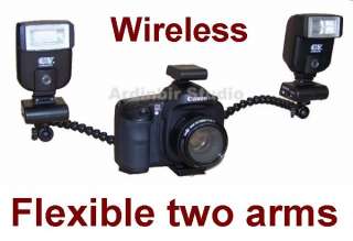 Macro Twin Flash kit for Canon 500D,350D,Xsi,T1i,T2i,XS  