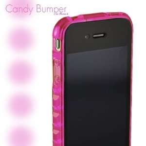   Pink Candy Bumper for iPhone 4 (GSM Only) Cell Phones & Accessories