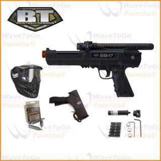   on the BRAND NEW BT SA 17 Paintball Pistol Package , that includes