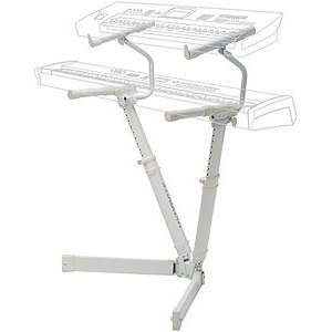   Second Tier for Ultimate V Stand Keyboard Stand in White Electronics