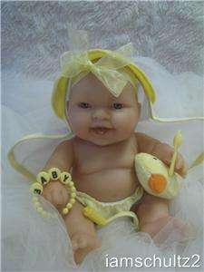   Happy Berenguer Micro Preemie Newborn Baby Doll ~ Reborn/Play  