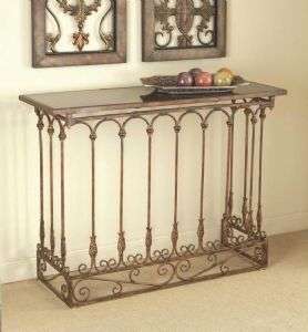 ACCENT IRON GOLD/COPPER TABLE  
