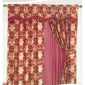   Drape Curtain Panels Valances Set 