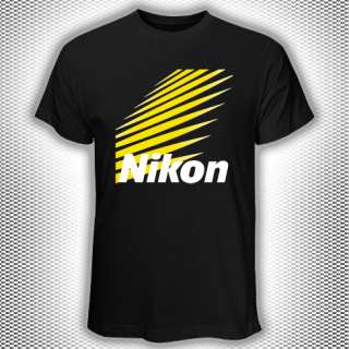 New T Shirt Nikon Digital Camera Logo D90 D300 S   3XL  