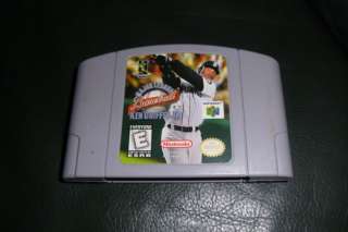 Nintendo 64 MAJOR LEAGUE BASEBALL KEN GRIFFEY Jr N64  