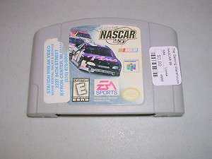 NASCAR 99 RACING 1999 (Nintendo 64 N64) Retro Game 014633078657  