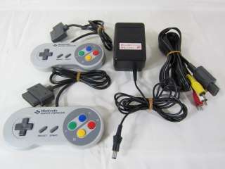 Nintendo Super Famicom Console System + 5Games Import JAPAN Video Game 