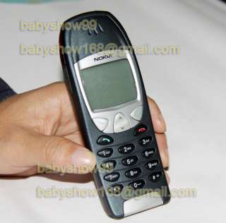Used Nokia 6210 Mobile Cell Phone Original Unlocked GSM 900/1800 Black 