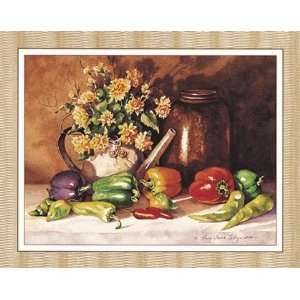    Pepper Still Life by Peggy Thatch Sibley 10x8