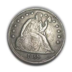  Replica U.S.Seated liberty dollar 1865 