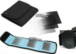   Gradual ND2+Gradual ND4+Gradual ND8 3pcs Filter Kit for Cokin P series