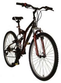 New 21 Speed Mens 26 Mountain Bike Dual Suspension Bicycle All 