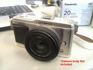 Panasonic LUMIX G 20mm f/1.7 Aspherical Pancake Lens Micro Four Thirds 