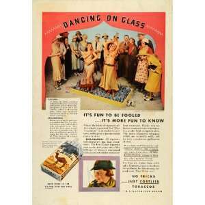   Dancing on Glass Magic Trick   Original Print Ad
