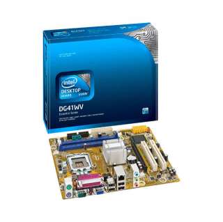 Intel BOXDG41WV Core 2 Quad/ Intel G41/ A&V&GbE/ MATX Motherboard 